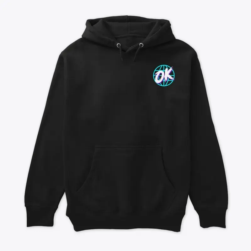 OK Retro Teal Logo Hoodie